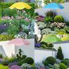 Plant Umbrellas For Outdoor Plant Adjustable Sun Shades for Garden Rainproof Umbrella Outdoor Ground Umbrella Sunblock