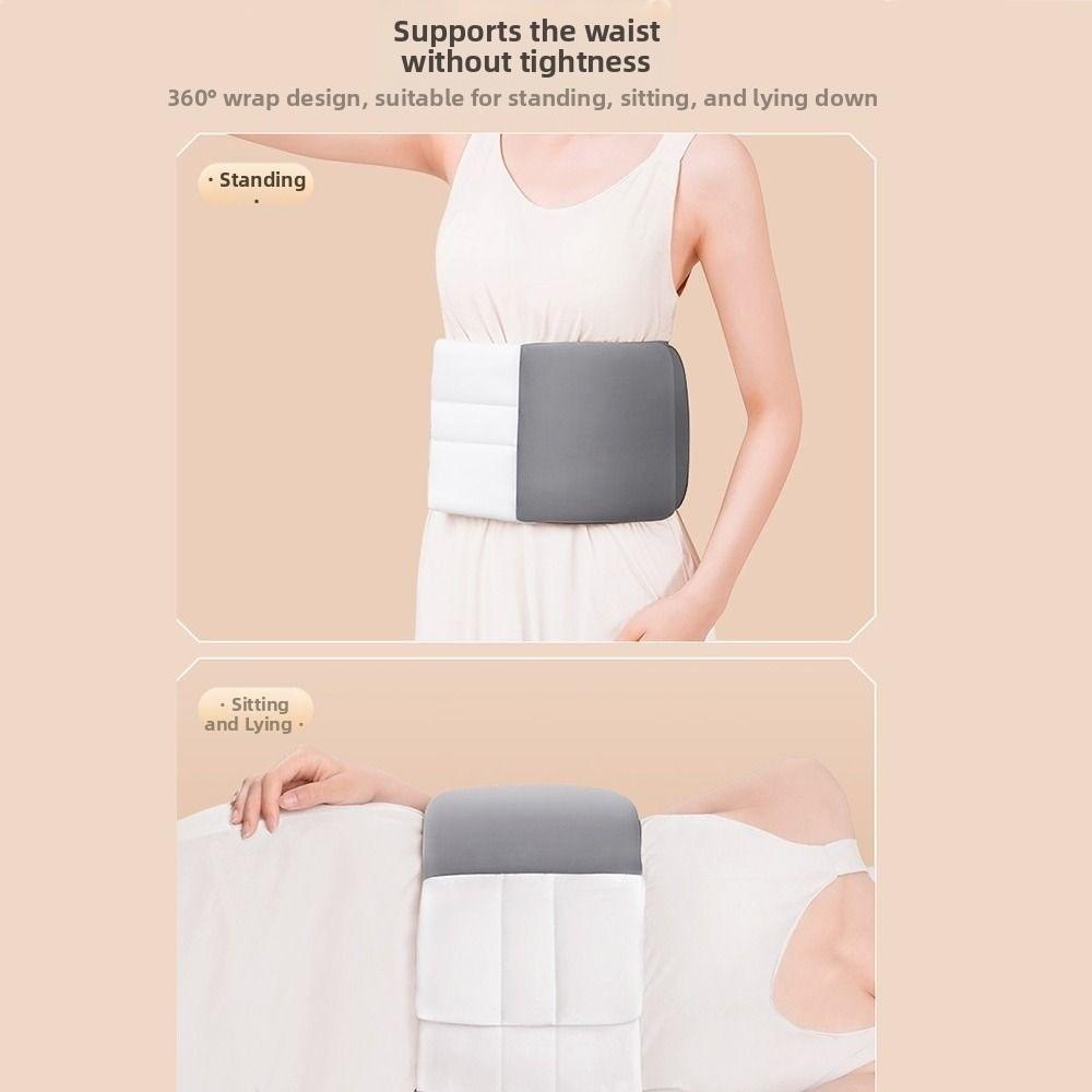Waist Protection Lumbar Support Pillow Adjustable Wrap Around Lumbar Roll Pillow Home Use