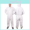 Disposable Coveralls With Breathable Membrane For Dust Protection And Painting Safety For Industrial Use