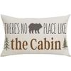 Черный Коричневый Цитата Нет места лучше, чем в хижине Пиво Дом Диван Кресло Кровать Украшение Поясничная Наволочка Хлопок Лен Декоративная Наволочка для Подушки