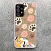 Cat Footprint Funny Paw Cute Phone Case for Samsung Galaxy A16 A15 A14 A13 A56 A55 A54 A53 A36 A35 A34 A33 A26 A25 A24 A23 A05S