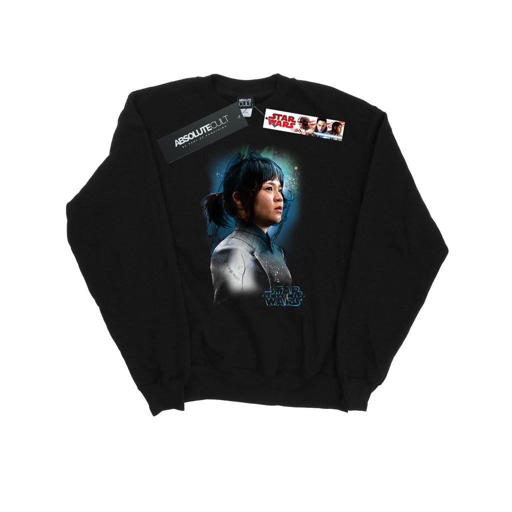 Star Wars Mens The Last Jedi Rose Tico Brushed Sweatshirt