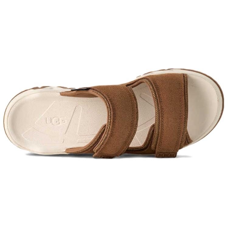 UGG Нескользящие шлепанцы-сабо унисекс, цвет каштановый 1167497-CHE