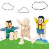 Handicraft Toy Graffiti Puppet Craft Toy Wooden Handicraft Toy  Chidlren Gifts