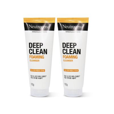 Deep Clean Foaming Cleanser 100g X 2