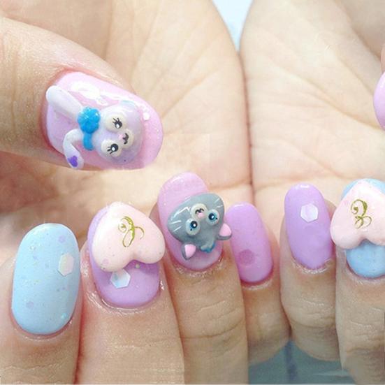 Кремовый орнамент для ногтей, резьба, силиконовая форма, ювелирный декор, инструменты для изготовления украшений