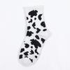 Winter Fashion Black White Cartoon Funny Autumn Cow Socks Women Socks Cotton Hosiery Cow Print