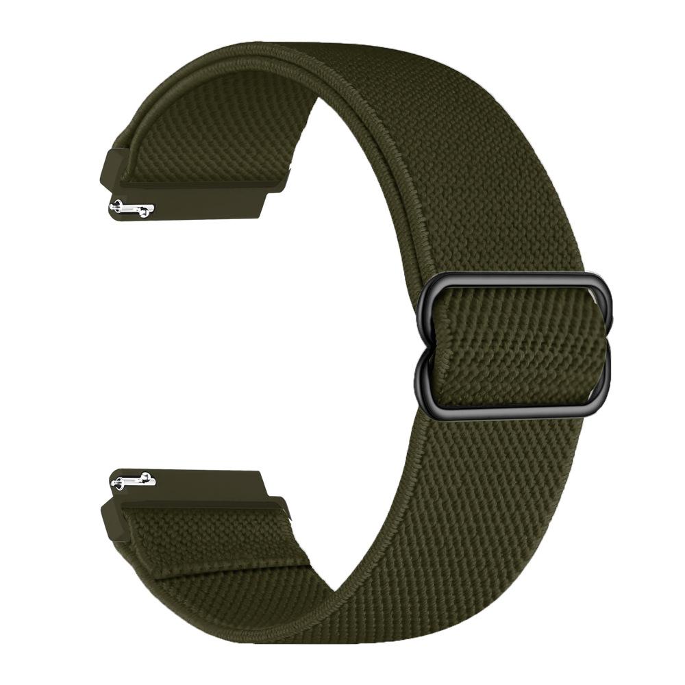 Нейлоновый ремешок для Samsung Galaxy Watch 7 FE 6 5 4/Gear S3 Регулируемый браслет для Amazfit Balance 2/Bip 6 5/GTR 4/Active 2 3/GTS 4
