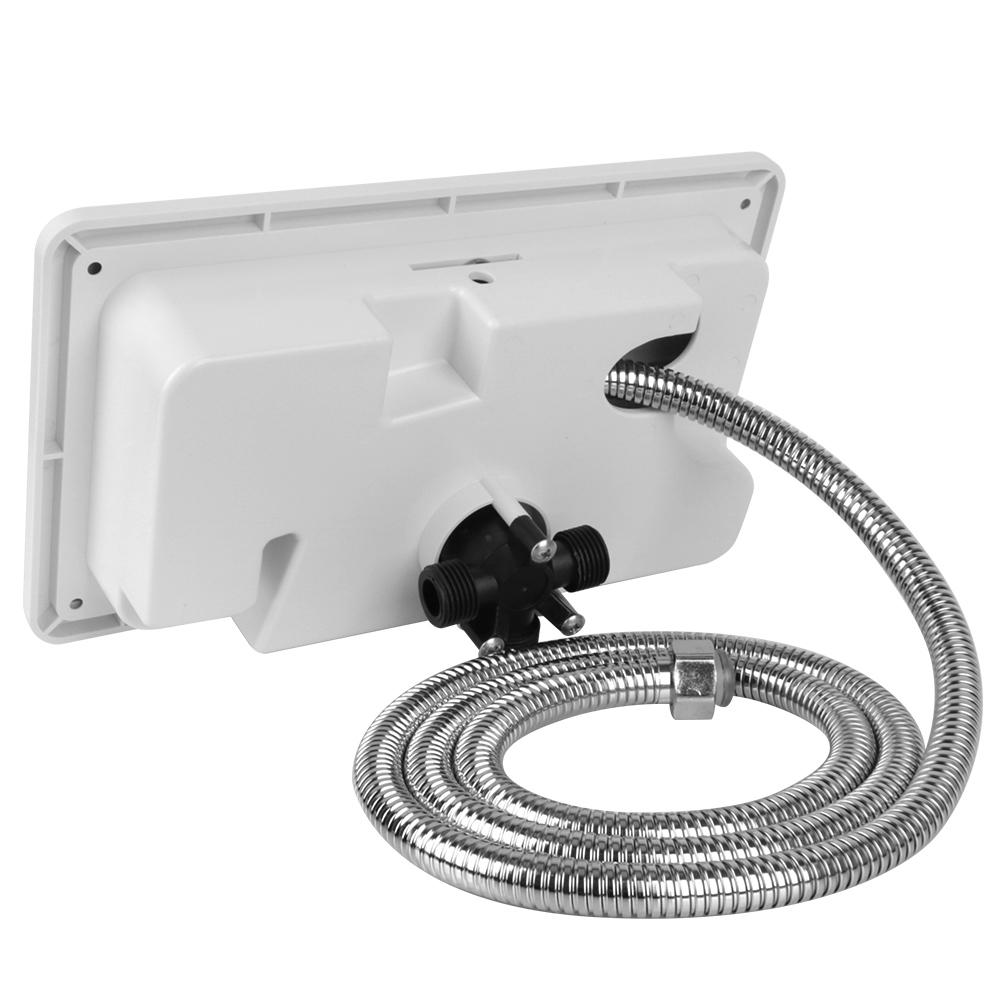 RV External Exterior Shower for Boat Marine Camper Motorhome Caravan with Lock RV Shower Box Kit Camper Accessories