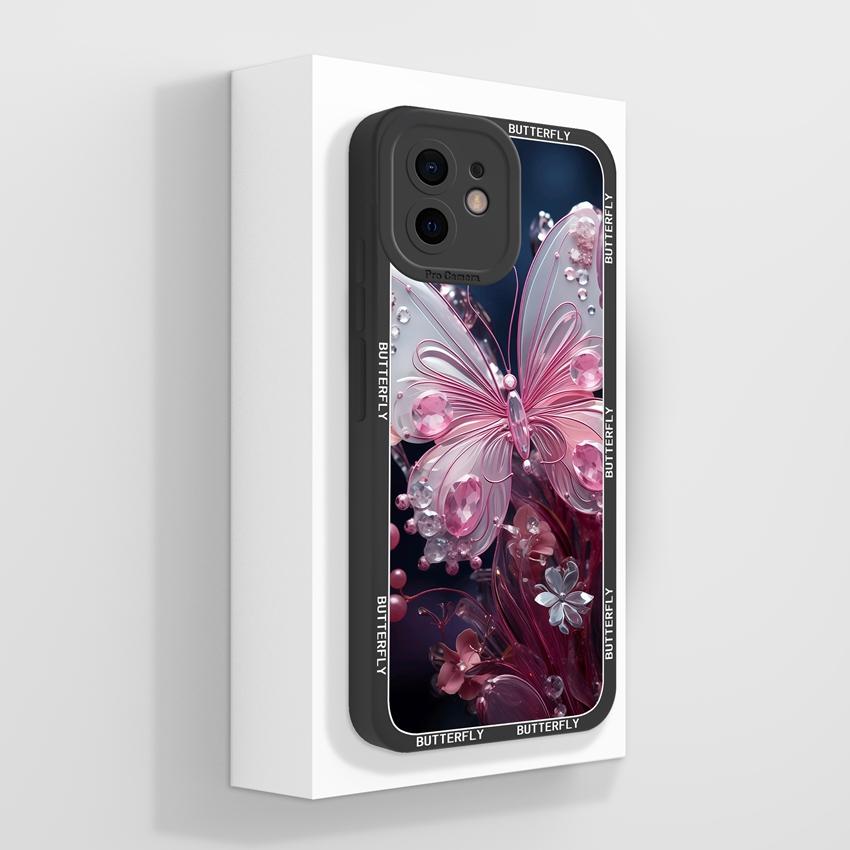 Для iPhone 12 11 XR 6 7 8 Plus Mini Pro Max Чехлы для телефонов Милые плюшевые узоры с кроликами Жидкий силикон Пылезащитная защита Мягкая задняя крышка Для чехла iPhone