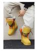 2025 Men's High-Top Autumn Boots - Thick-Soled Casual Plaster Boots Y01
