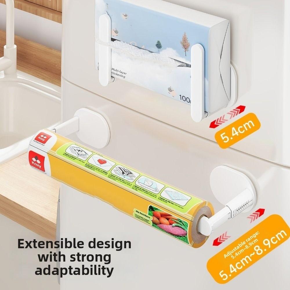 2Pcs Stable Paper Towel Holder Stretchable Hat Storage Holder Wet Wipes Storage Rack  Dorm