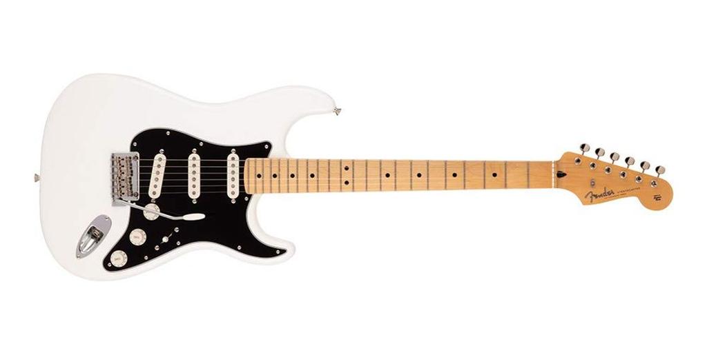 Fender Электрогитара, сделанная в Японии, Hybrid II Maple Arctic White Stratocaster®, накладка на гриф,