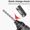 Многофункциональный беспроводной электрический перфоратор 7500 мАч Ударная дрель Электроинструмент для аккумулятора со светодиодной подсветкой 21 В