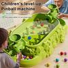 Kids Ball Shooter Toy with 60 Beads Focus Training Family Night 2 Players Interactive Vegetable Target Shoot Board Game Toddlers Boys Girls Gift