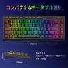 Redragon K519 Wireless Gaming English Quiet Membrane RGB Media Onboard Macro 50 Million Click Compatible with Keyboard, 60% Response, Bluetooth/2.4GHz