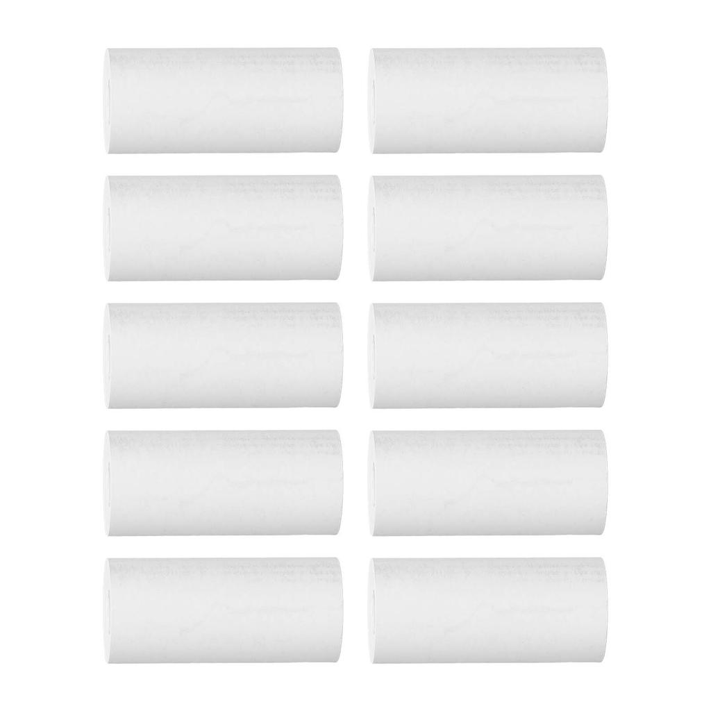 10 Rolls Thermal Print Paper Portable Coreless HD Thermal Refill Print Paper Set