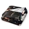 Tomb-Raider Lara Croft Blanket Velvet Autumn Winter Survival Video Game Breathable Lightweight Throw Blanket for Outdoor