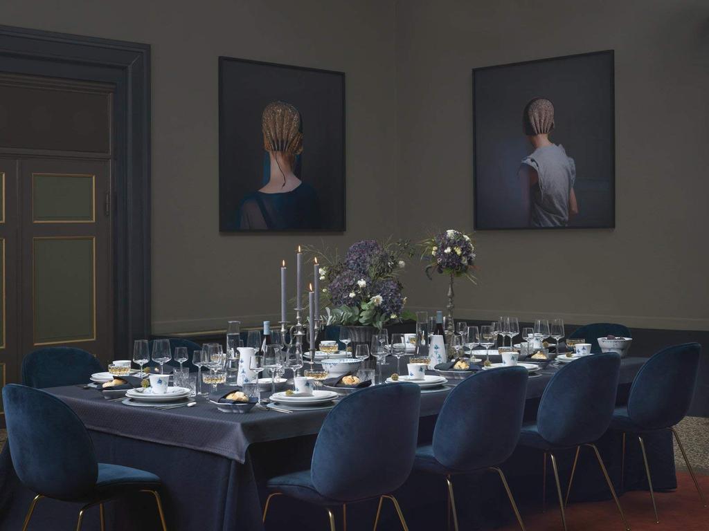 Импортный кувшин Royal Copenhagen Blue Elements объемом 700 мл, свадебный подарок 1017482 [Обычный продукт]