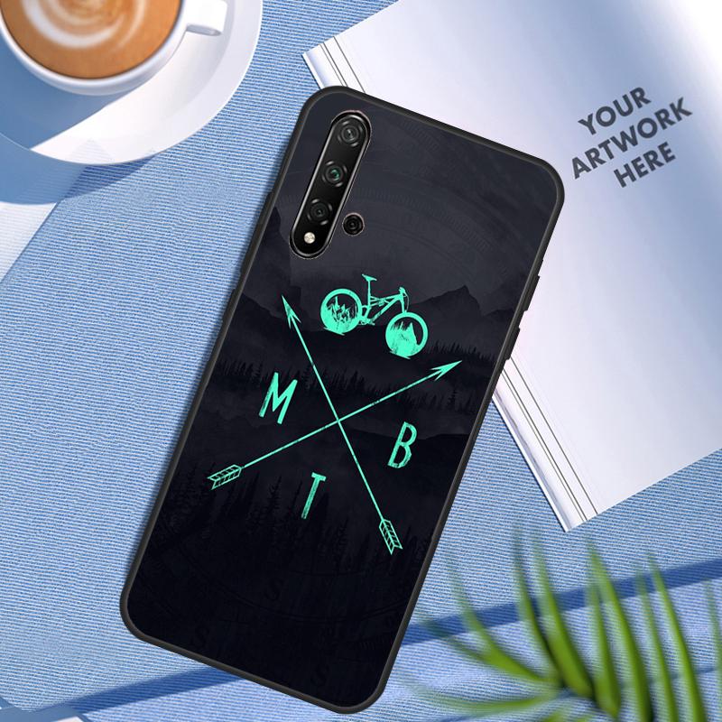 MTB Mountain Bike Cycling Bicycle For Huawei Nova 12i 8i 7i 3i 11 9 10 SE Y60 Y61 Y70 Y72 Y73 Y90 Y91 P20 P30 Pro P40 Lite Case
