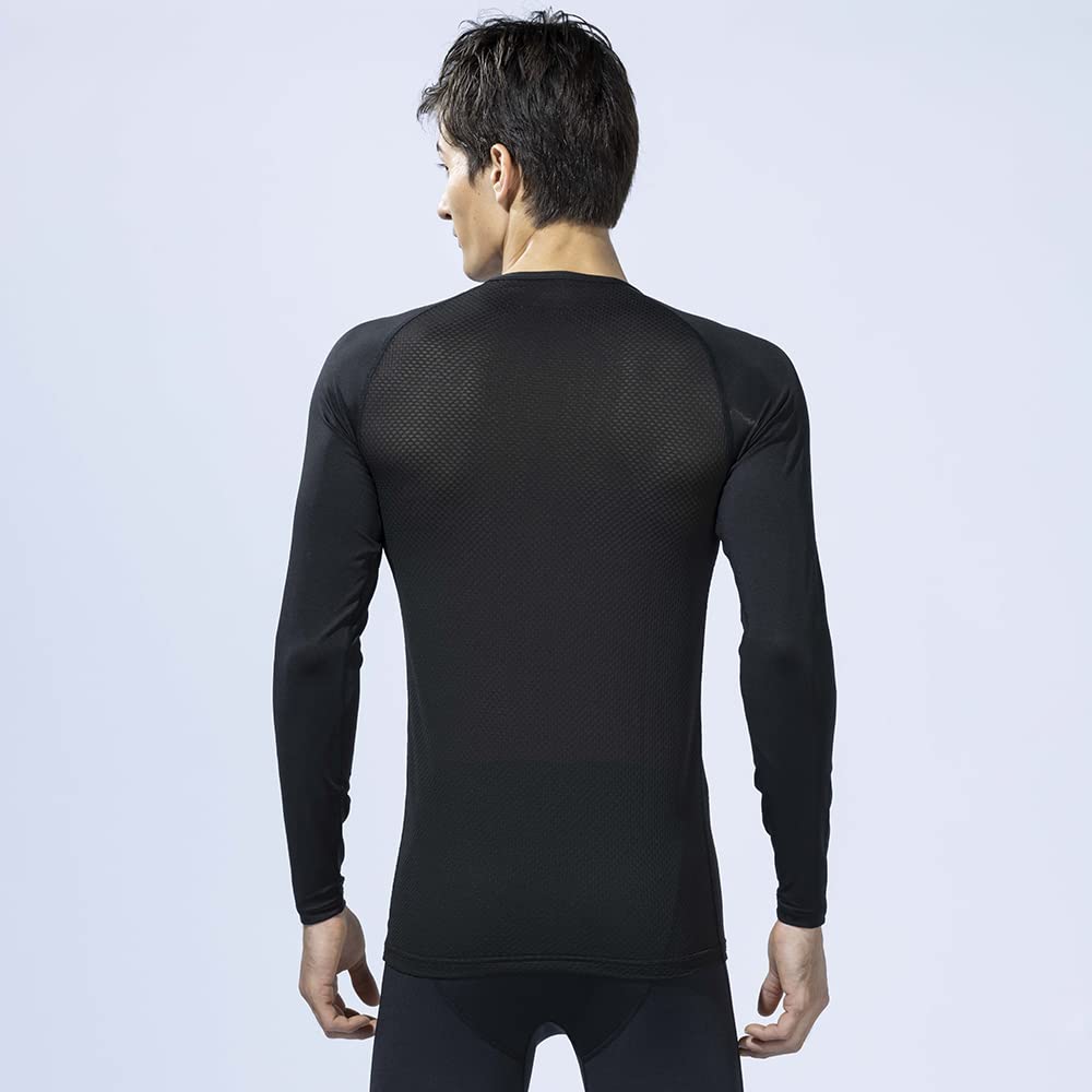 Первый слой Otafuku Gloves Summer Long Crew, эластичный, размер LL, нижнее белье, рукав, горловина, [Влагоотводящий, Быстросохнущий, Сетчатый, Дезодорирующий, Дышащий,