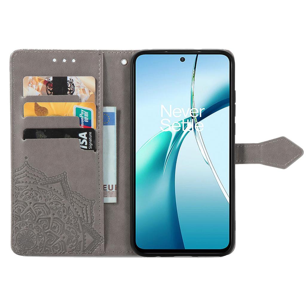 For Google Pixel 9a Wallet Case Mandala Flower Leather Phone Cover Stand