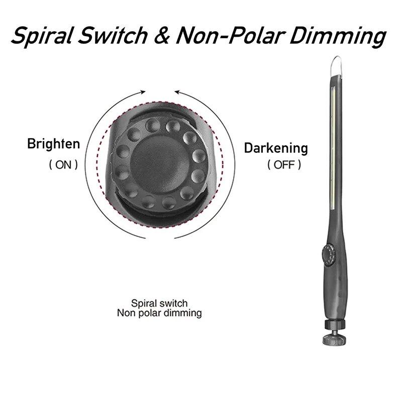 1PC COB Portable LED Work Lights Cordless Magnetic LED Work Lamp Inspection Lights for Car Repair, Home, Garage, Emergency