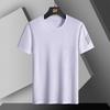 Men's Plus Size Summer Sports Ice Silk T-Shirt – Casual Short-Sleeve Top