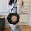 Сумки женские для внешней торговли, модные часы с индивидуальностью, сумки через плечо, европейские и американские креативные часы, трехмерные сумки, на плечо
