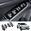 Stylish Interior Trim Window Glass Lift Button Switches Cover Door Armrest Panel for HRV Vezel 2021-2022 Left Hand Drive