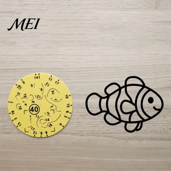 Decorative Thread Winding Board Drawing Template Kit, with Durable Grooved Design, Digital Scale Rotation Easy Craft for Kids Template, And Adults DIY
