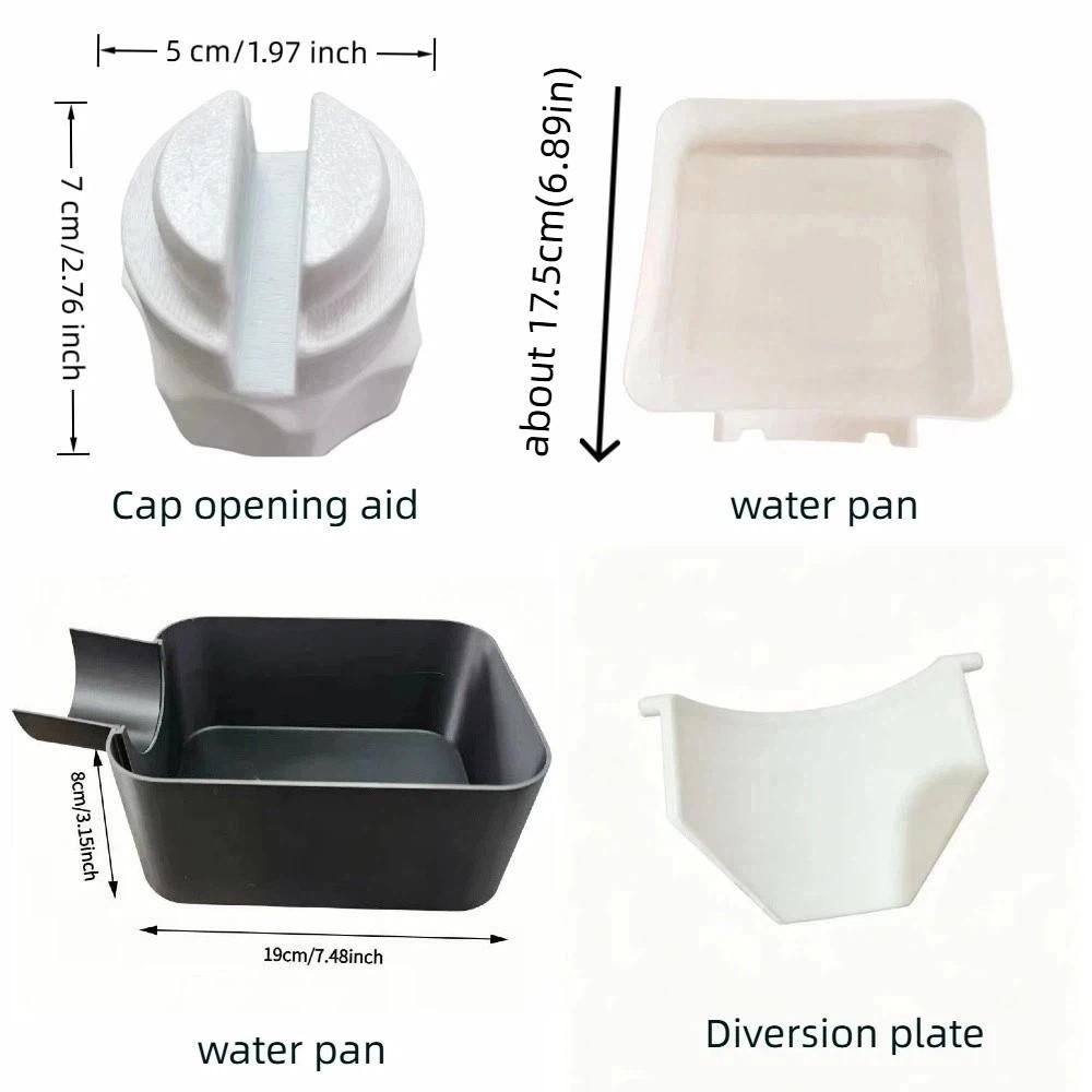 3D Printing Washing Machine Drainage Tray Anti-Spill Washer Drain Pan Laundry Room