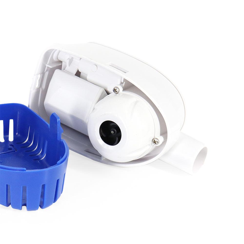 12V Автоматический Морской Водяной Насос Малый Трюмный Насос 24V Дренаж Яхты Быстрый Катер DC Погружной Насос Трюмный 750GPH 1100GPH