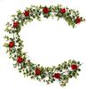 10 глав розы искусственный ротанг свадебный декор стены шелковые листья эвкалипта растение Цветочная гирлянда эвкалипт декор из ротанга