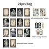 4Style 21 шт./кор. Набор материалов для серии Dark Fairy Tale, закладка для книги, скрапбукинга, фоторамки, календаря, открытки, конверта, журнала