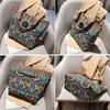 Women Canvas Bags Casual Large Daily Shoulder Tote Shopper Handbag Simple Hobo Bags 1Pcs