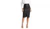 Genuine Leather Soft Lambskin Handmade Party Formal Stylish Black Women's Skirt