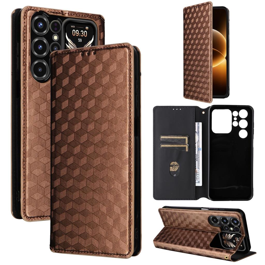 Flip Cover Compatible for Oukitel C68 Plus PU Leather Phone Case Full-Body Protection with [RFID Blocking]