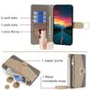 For Xiaomi 14T Case Mirror Wallet Leather Phone Cover with Chain Shoulder Strap