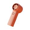 Handheld Fan, Portable Mini High-Speed USB Fan, with Turbine Air Concentration Energy, Long Battery Life, Orange