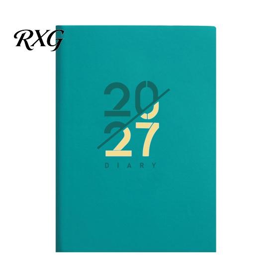 Business Productivity Journal 2027 Planner with Monthly And Annual Schedule, A5 Thick Ink-proof Paper Refillable Style Notebook Agenda Notebook,