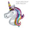 WEIGAO Unicorn Decoration Birthday Party Decor Kids Unicorn Disposable Tableware Set Baby Shower Girl Birthday Party Supplies