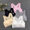 Teenager Girls Sport Bra Kids Training Bra School Student Underwear 8-14Years