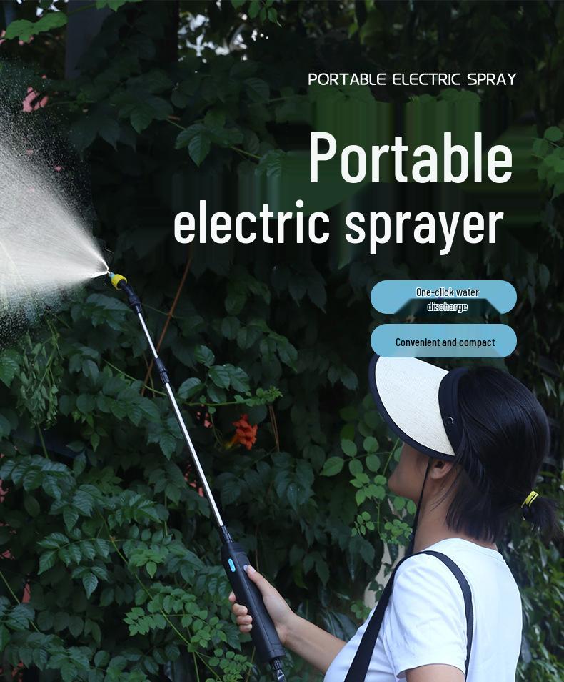 Rechargeable Handheld Electric Sprayer for Gardening and Pesticide Application