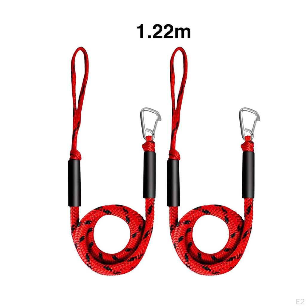 2 шт., лодка, банджи, док-станция, морская, прочная, портативная, с петлями, аксессуары, зажим для швартовной веревки