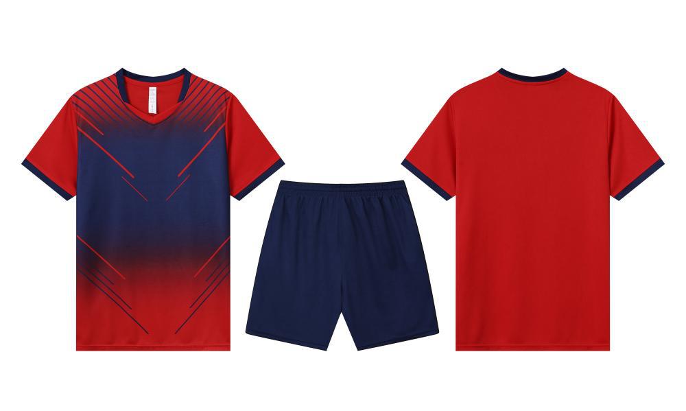 Soccer Uniform Sets, Men'S And Women'S School Games, Performance Uniforms, Competition Training Uniforms, Quick-Drying Fabric Jerseys