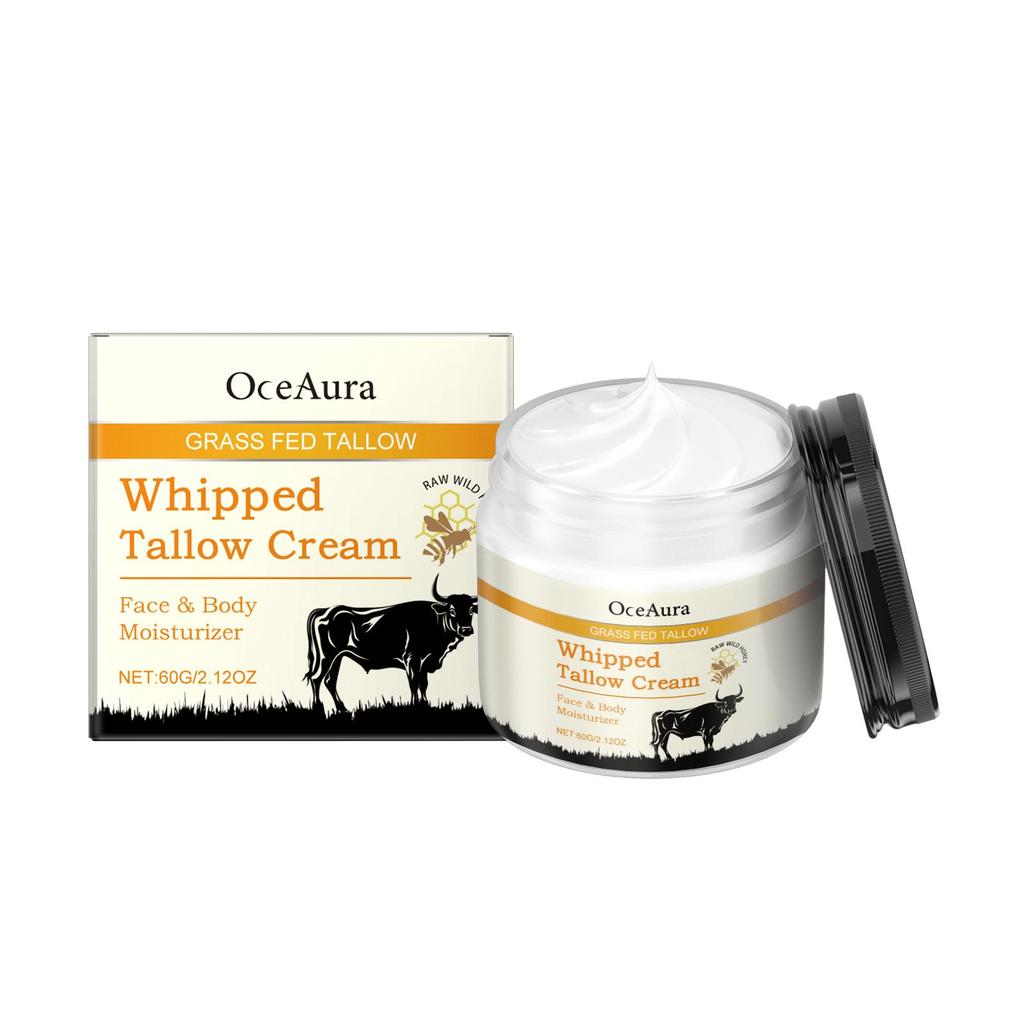 OceAura Lanolin Honey Moisturizing Cream (60g) Provides a Refreshing and Nourishing Moisturizing Effect, Smoothing the Skin for Facial Care.