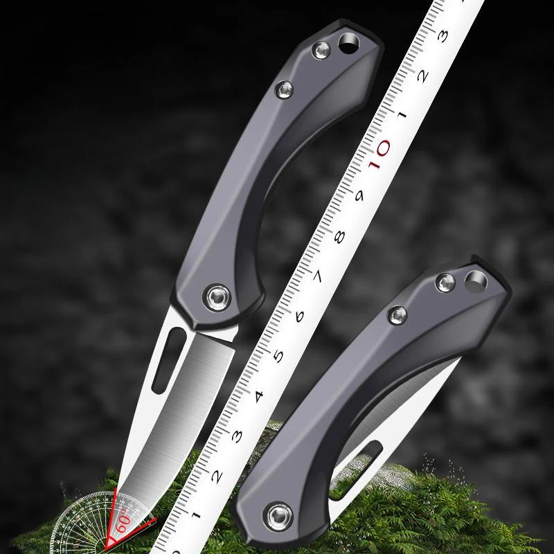 Носите с собой складной нож для кемпинга на открытом воздухе, чтобы было удобно носить его с собой, карманный нож, мини-нож для чистки овощей, бытовой нож для чистки овощей