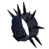 Emo Spike Bracelet Vegan Leather Punk Bracelets Goth Girl Boy Cuff Bangle Studded Halloween Wristband for Women Men Jewelry