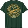 Alligator Alcatraz Florida Everglades Parody Design ON BACK Unisex T-Shirt